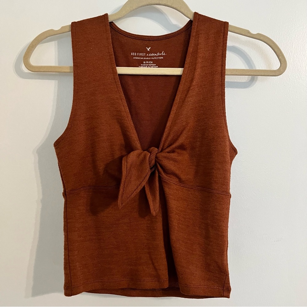 American Eagle Cropped Tank Top